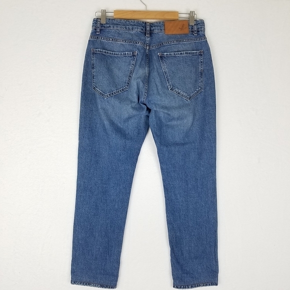 Beymen Club Blue Distressed Tapered Leg Jeans Size 32 - Picture 2 of 12